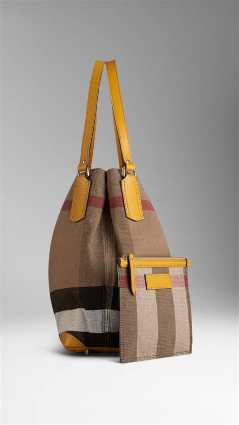 burberry tote bag small canvass check|Burberry bridal collection tote bag.